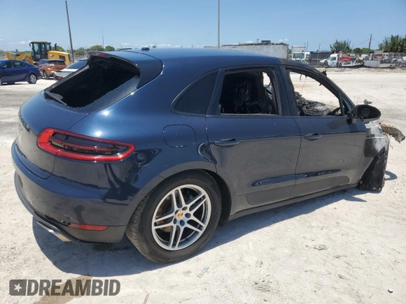 2018 Porsche Macan with VIN WP1AA2A50JLB08463, listed as a Copart auction lot 55906995 with Not provided miles and Non repairable. Bid and sale history available at DreamBid. Image 3.