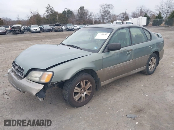 2004 Subaru Legacy Outback with VIN 4S3BE896847209418, listed as a IAAI auction lot 41509396 with 227,734 mi miles and . Bid and sale history available at DreamBid. Image 2.