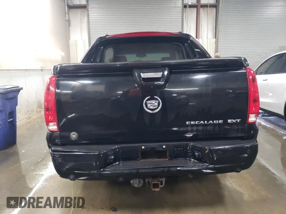 2007 Cadillac Escalade EXT with VIN 3GYFK62897G285808, listed as a Copart auction lot 41985585 with 80,831 mi miles and Salvage Title. Bid and sale history available at carsss.com. Image 6.