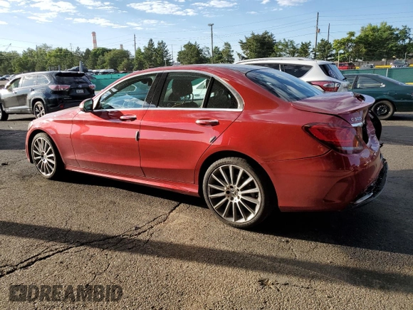 2020 Mercedes-Benz C 300 z VIN WDDWF8EB2LR551702, wystawiony jako Copart lot #63818215 z przebiegiem 53 975 mil mil oraz Szkoda całkowita • Salvage title. Historia ofert i sprzedaży dostępna na DreamBid. Obrazek 2.