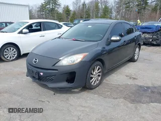 2012 Mazda 3 i Grand Touring with VIN JM1BL1W88C1679758, listed as a IAAI auction lot 41947522 with 195,715 mi miles. Bid and sale history available at carsss.com. Image 2.