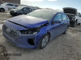 2020 Hyundai Ioniq Blue with VIN KMHC65LC6LU227605, listed as a Copart auction lot 41863245 with 204,204 mi miles and Salvage Title. Bid and sale history available at DreamBid. Image 1.