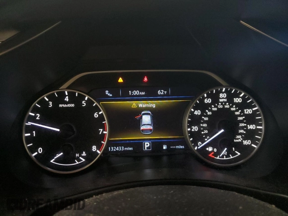 2018 Nissan Murano SV with VIN 5N1AZ2MG9JN121588, listed as a Copart auction lot 48748795 with 132,433 mi miles and Salvage Title. Bid and sale history available at DreamBid. Image 9.