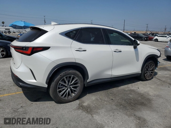 2024 Lexus NX 250 Premium with VIN JTJGDCAZ2R5015128, listed as a Copart auction lot 58384805 with 23,453 mi miles and Salvage title. Bid and sale history available at DreamBid. Image 3.