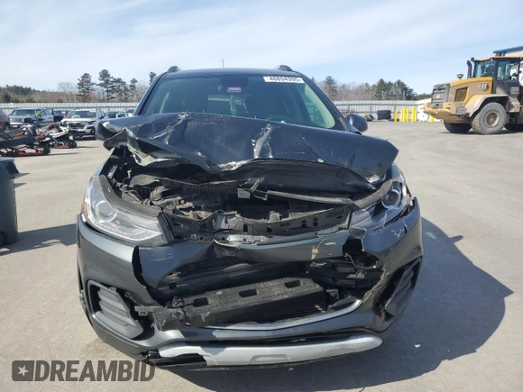 2017 Chevrolet Trax LT with VIN KL7CJPSB1HB183570, listed as a Copart auction lot 48894395 with 0 mi miles and Salvage Title. Bid and sale history available at carsss.com. Image 5.