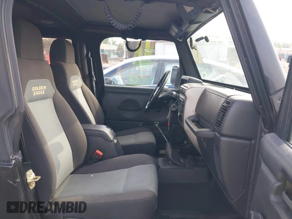 2006 Jeep Wrangler Sport z VIN 1J4FA49S06P721223, wystawiony jako IAAI lot #42654272 z przebiegiem 225 223 mil mil oraz . Historia ofert i sprzedaży dostępna na DreamBid. Obrazek 5.