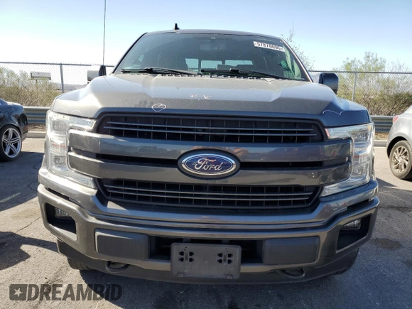 2019 Ford F-150 XL with VIN 1FTEW1E4XKKD45646, listed as a Copart auction lot 57878695 with 122,243 mi miles and Salvage title. Bid and sale history available at DreamBid. Image 5.