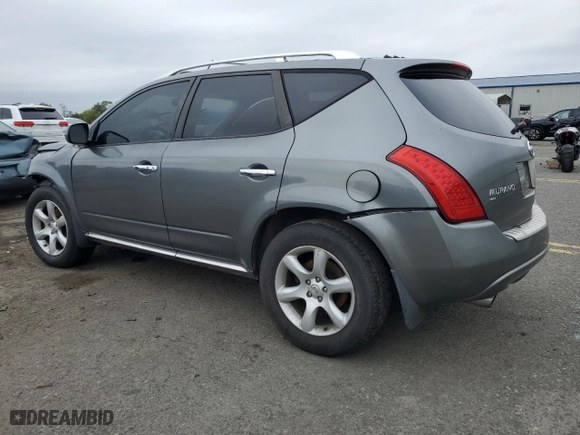 2006 Nissan Murano SE with VIN JN8AZ08W46W540514, listed as a Copart auction lot 73640984 with 0 mi miles and Salvage Title. Bid and sale history available at carsss.com. Image 2.