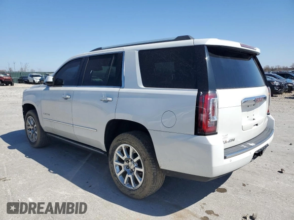 2016 GMC Yukon Denali with VIN 1GKS2CKJ7GR361844, listed as a Copart auction lot 48511895 with 119,231 mi miles and Salvage Title. Bid and sale history available at carsss.com. Image 2.