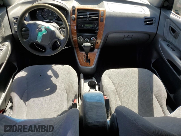 2005 Hyundai Tucson GL with VIN KM8JM12B95U193435, listed as a Copart auction lot 67132344 with 282,401 mi miles and Clean Title. Bid and sale history available at carsss.com. Image 8.