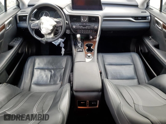 2019 Lexus RX with VIN 2T2BZMCA6KC185069, listed as a Copart auction lot 48859725 with 27,711 mi miles and Salvage Title. Bid and sale history available at carsss.com. Image 8.