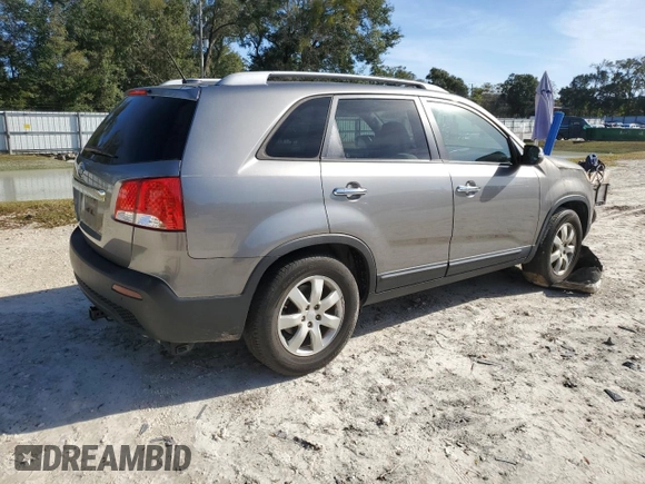 2012 Kia Sorento LX with VIN 5XYKT3A6XCG193485, listed as a Copart auction lot 80695053 with Not Provided miles and Salvage Title. Bid and sale history available at DreamBid. Image 3.