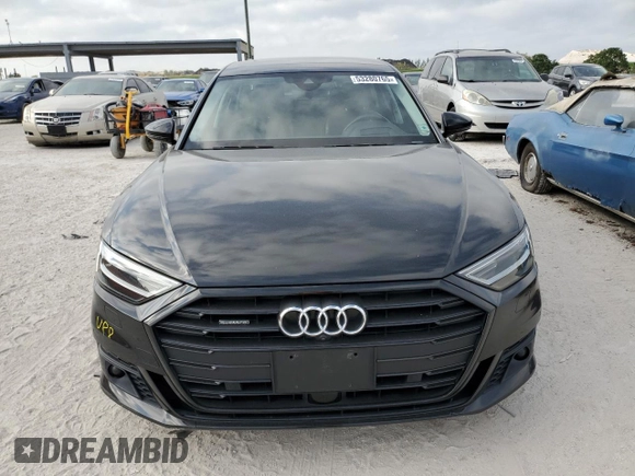 2020 Audi A8 z VIN WAU8EAF84LN004211, wystawiony jako Copart lot #53280765 z przebiegiem 66 930 mil mil oraz Szkoda całkowita • Salvage title. Historia ofert i sprzedaży dostępna na DreamBid. Obrazek 5.