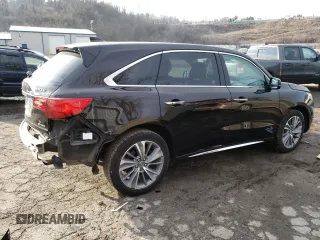 2017 Acura MDX w/Technology Pkg with VIN 5FRYD4H5XHB028026, listed as a Copart auction lot 36261373 with 146,341 mi miles. Bid and sale history available at carsss.com. Image 3.