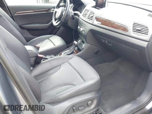 2015 Audi Q3 Premium Plus with VIN WA1EFCFSXFR009768, listed as a IAAI auction lot 41974476 with 53,013 mi miles and . Bid and sale history available at DreamBid. Image 5.