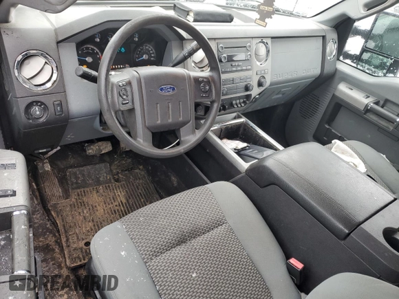 2013 Ford F-250 XL with VIN 1FT7X2B64DEA07002, listed as a Copart auction lot 85548254 with 66,340 mi miles and Salvage Title. Bid and sale history available at DreamBid. Image 8.