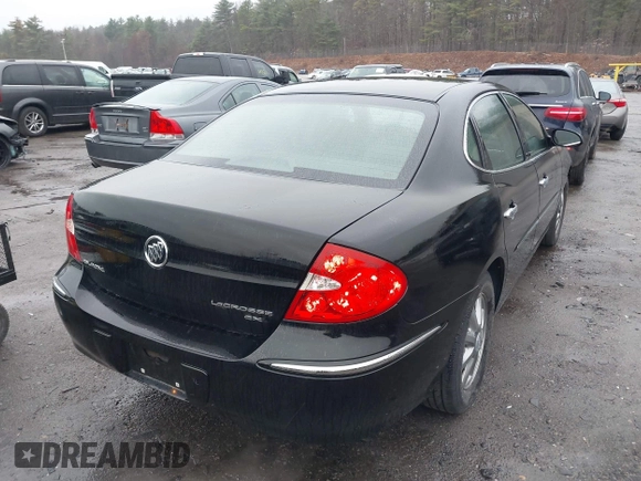 2008 Buick LaCrosse CXL with VIN 2G4WD582381148527, listed as a IAAI auction lot 41959008 with 116,374 mi miles. Bid and sale history available at carsss.com. Image 4.