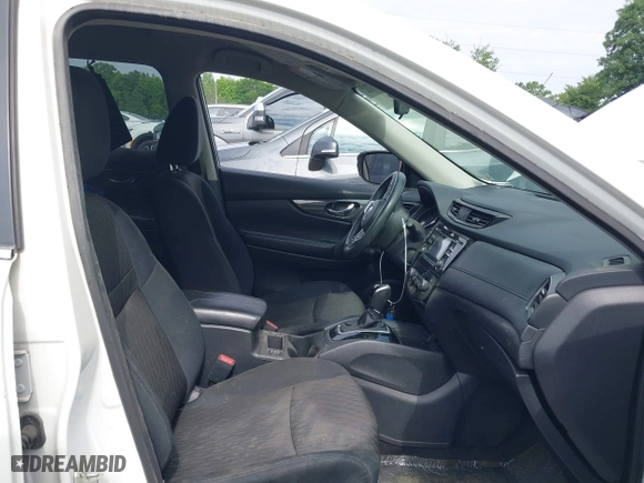 2017 Nissan Rogue SL with VIN 5N1AT2MT0HC857159, listed as a IAAI auction lot 39614899 with 94,254 mi miles. Bid and sale history available at carsss.com. Image 5.