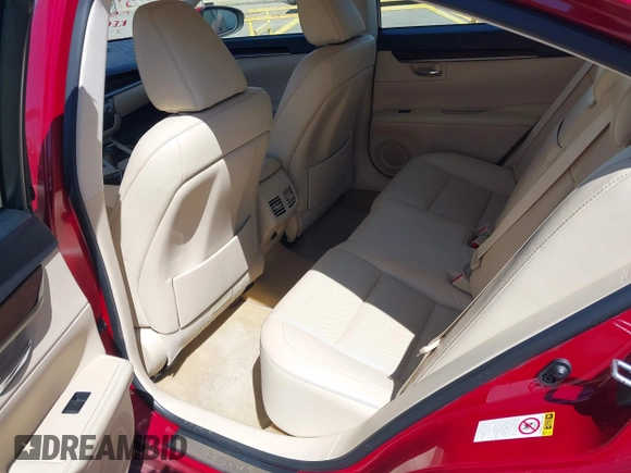 2013 Lexus ES 4dr Sdn with VIN JTHBK1GG5D2075765, listed as a IAAI auction lot 41907575 with Not Provided miles. Bid and sale history available at carsss.com. Image 8.