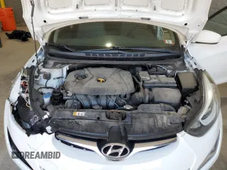 2014 Hyundai Elantra SE with VIN 5NPDH4AE0EH494317, listed as a Copart auction lot 56297895 with 87,835 mi miles and Salvage title. Bid and sale history available at DreamBid. Image 11.
