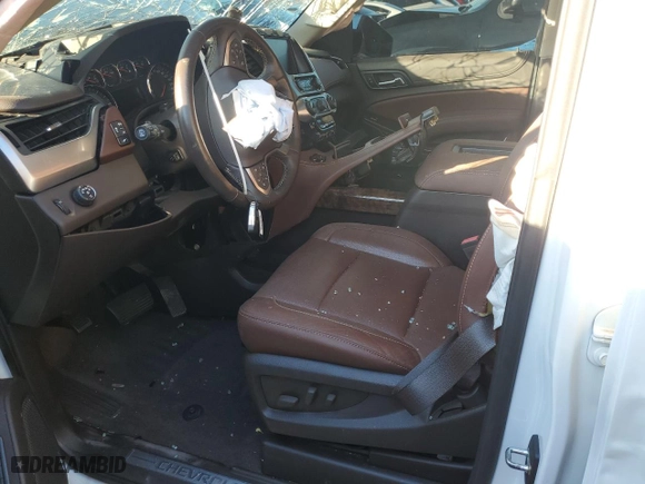 2017 Chevrolet Tahoe Premier with VIN 1GNSCCKC5HR110937, listed as a Copart auction lot 64006644 with 0 mi miles and Salvage Title. Bid and sale history available at carsss.com. Image 7.