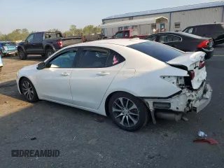 2016 Acura TLX with VIN 19UUB1F34GA006652, listed as a Copart auction lot 59721815 with 130,863 mi miles and Salvage title. Bid and sale history available at DreamBid. Image 2.