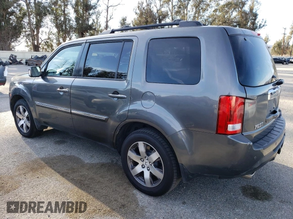 2012 Honda Pilot Touring with VIN 5FNYF3H94CB010350, listed as a Copart auction lot 42382645 with 217,491 mi miles and Clean Title. Bid and sale history available at carsss.com. Image 2.