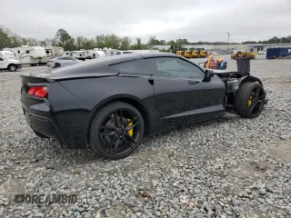 2015 Chevrolet Corvette 2LT z VIN 1G1YC2D72F5106032, wystawiony jako Copart lot #51037405 z przebiegiem 82 421 mil mil oraz Szkoda całkowita • Salvage title. Historia ofert i sprzedaży dostępna na DreamBid. Obrazek 3.
