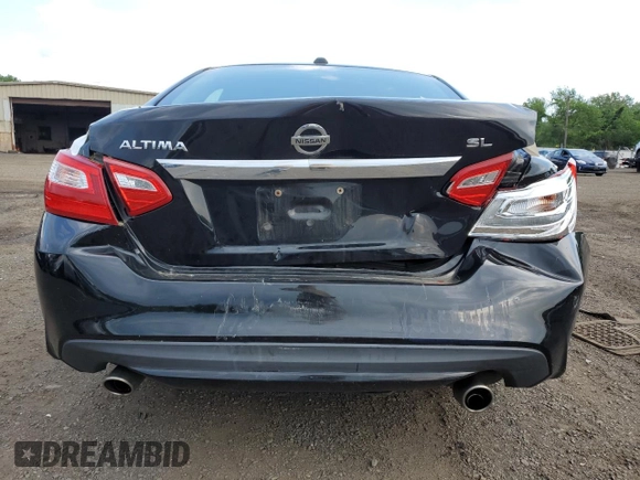 2017 Nissan Altima SL with VIN 1N4AL3AP1HC191601, listed as a Copart auction lot 61574595 with 110,251 mi miles and Salvage title. Bid and sale history available at DreamBid. Image 6.