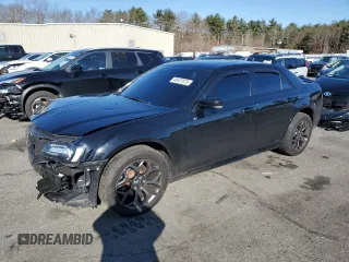 2018 Chrysler 300 with VIN 2C3CCAGG1JH165649, listed as a Copart auction lot 48431875 with 127,208 mi miles and Salvage Title. Bid and sale history available at carsss.com. Image 1.