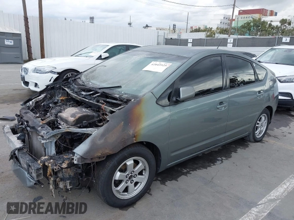 2004 Toyota Prius with VIN JTDKB20U840019578, listed as a IAAI auction lot 42045925 with Not Provided miles and . Bid and sale history available at DreamBid. Image 17.