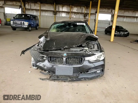 2018 BMW 3 Series 320i with VIN WBA8E1G50JNU92994, listed as a Copart auction lot 51481005 with 85,222 mi miles and Salvage Title. Bid and sale history available at carsss.com. Image 11.