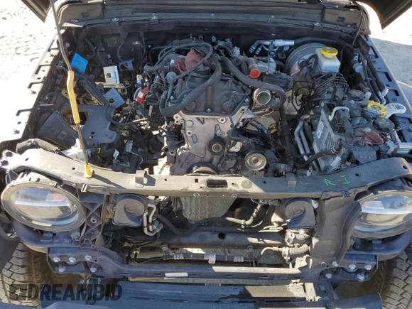 2020 Jeep Wrangler Unlimited Sahara with VIN 1C4HJXEN4LW152779, listed as a Copart auction lot 42696255 with Not provided miles and Salvage title. Bid and sale history available at DreamBid. Image 11.