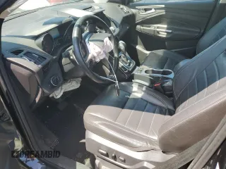 2014 Ford Escape Titanium with VIN 1FMCU0JX6EUB78701, listed as a Copart auction lot 50612945 with 105,729 mi miles and Salvage Title. Bid and sale history available at carsss.com. Image 7.