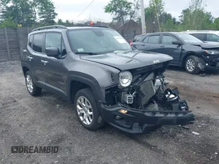 2018 Jeep Renegade Altitude with VIN ZACCJBBBXJPH24844, listed as a IAAI auction lot 42518245 with 47,085 mi miles and . Bid and sale history available at DreamBid. Image 1.
