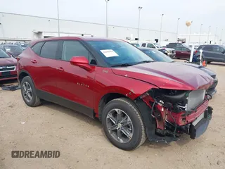 2025 Chevrolet Blazer LT z VIN 3GNKBCR46SS168402, wystawiony jako IAAI lot #41690164 z przebiegiem 982 mil mil oraz . Historia ofert i sprzedaży dostępna na DreamBid. Obrazek 1.