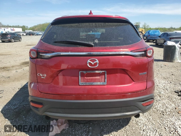 2022 Mazda CX-9 Touring with VIN JM3TCBCY7N0604970, listed as a Copart auction lot 54268855 with 63,700 mi miles and Salvage title. Bid and sale history available at DreamBid. Image 6.