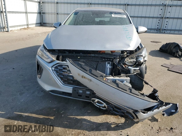 2020 Hyundai Ioniq Blue z VIN KMHC65LC0LU219743, wystawiony jako Copart lot #55329905 z przebiegiem 13 579 mil mil oraz Nie do naprawy • Non repairable. Historia ofert i sprzedaży dostępna na DreamBid. Obrazek 5.
