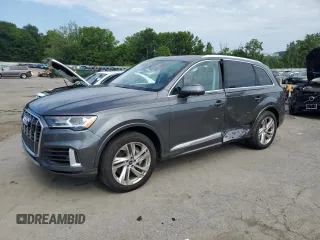 2022 Audi Q7 Premium Plus with VIN WA1LXBF76ND022314, listed as a Copart auction lot 65656915 with 28,983 mi miles and Salvage title. Bid and sale history available at DreamBid. Image 1.