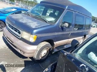 1998 Ford Econoline Cargo Recreational with VIN 1FDPE24LXWHA20990, listed as a IAAI auction lot 42015107 with 224,721 mi miles and . Bid and sale history available at DreamBid. Image 2.