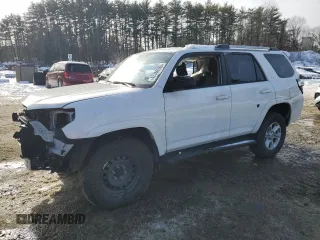 2023 Toyota 4Runner SR5 с VIN JTEMU5JR2P6142367, выставлен на аукционе Copart как лот 42366965 с пробегом 8 081 миль миль и На запчасти • Non repairable. История ставок и продаж доступна на DreamBid. Изображение 1.