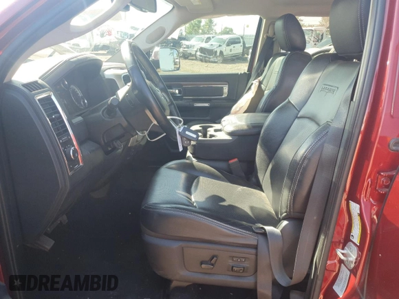 2015 Ram 2500 Laramie with VIN 3C6UR5NL2FG627544, listed as a Copart auction lot 61607835 with 53,253 mi miles and Salvage title. Bid and sale history available at DreamBid. Image 7.