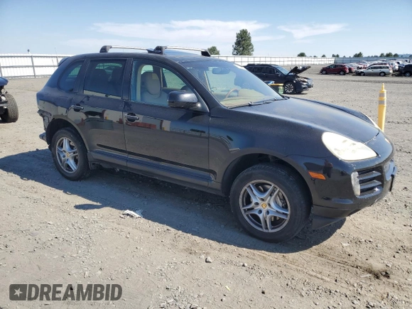 2008 Porsche Cayenne S with VIN WP1AB29P98LA49121, listed as a Copart auction lot 63865095 with 128,648 mi miles and Salvage title. Bid and sale history available at DreamBid. Image 4.