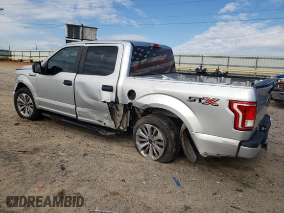 2017 Ford F-150 XL с VIN 1FTEW1CP1HFA94210, выставлен на аукционе Copart как лот 56214295 с пробегом 132 884 миль миль и Списание • Salvage title. История ставок и продаж доступна на DreamBid. Изображение 2.