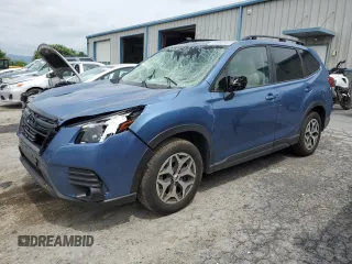2024 Subaru Forester Premium with VIN JF2SKADC5RH483692, listed as a Copart auction lot 64998165 with 39,242 mi miles and Salvage title. Bid and sale history available at DreamBid. Image 1.