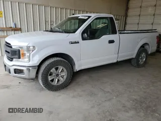 2020 Ford F-150 XL with VIN 1FTMF1CB3LKF38087, listed as a Copart auction lot 47137645 with 166,742 mi miles and Salvage Title. Bid and sale history available at carsss.com. Image 1.