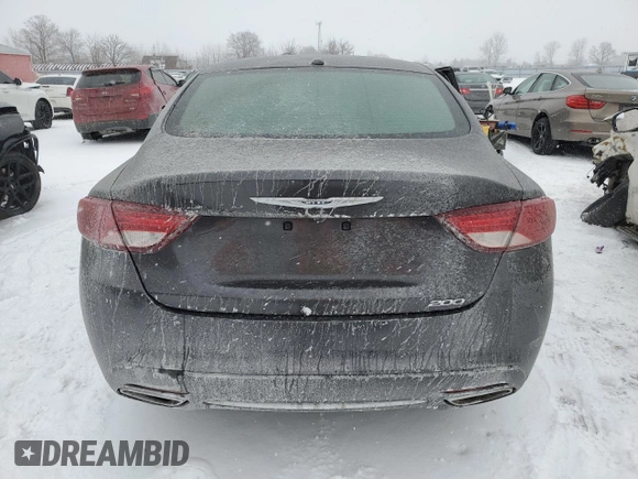 2015 Chrysler 200 Limited with VIN 1C3CCCAG0FN740388, listed as a Copart auction lot 88290665 with 145,488 mi miles and Clean Title. Bid and sale history available at carsss.com. Image 6.