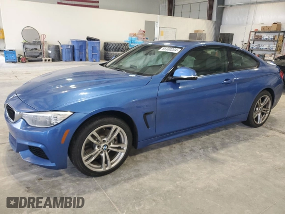 2014 BMW 4 Series 428i xDrive with VIN WBA3N5C50EF716188, listed as a Copart auction lot 86930204 with Not Provided miles and Clean Title. Bid and sale history available at DreamBid. Image 1.