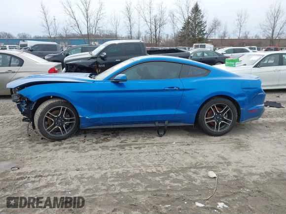 2019 Ford Mustang EcoBoost with VIN 1FA6P8TH4K5132924, listed as a IAAI auction lot 41510890 with 96,361 mi miles and . Bid and sale history available at carsss.com. Image 14.