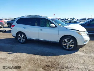 2014 Nissan Pathfinder SL with VIN 5N1AR2MN9EC635831, listed as a IAAI auction lot 41216252 with 142,455 mi miles. Bid and sale history available at carsss.com. Image 12.